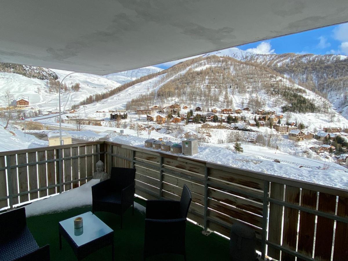 3 Pieces La Foux D Allos Vue Montagne Et Station Luaran gambar
